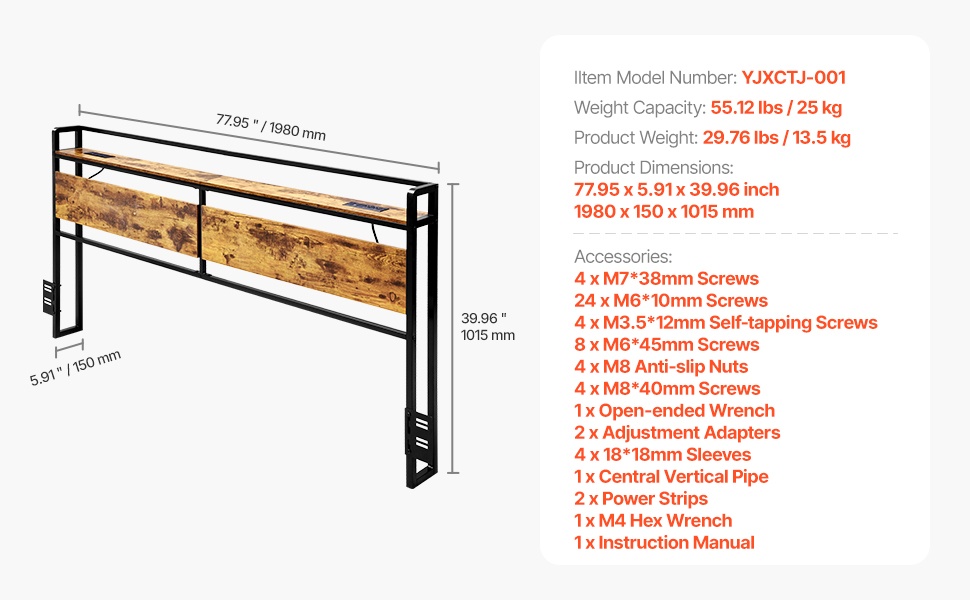 Yksityiskohtainen näkymä sängynpäädystä