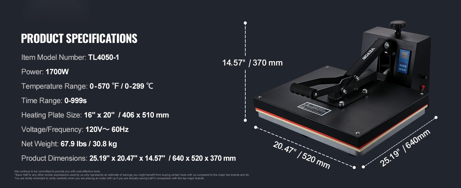 Lämpöprässin yleisnäkymä