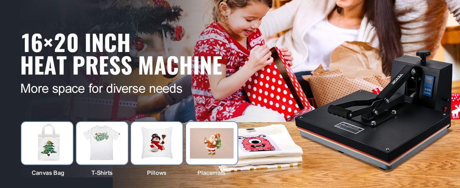 Lämpöprässikone 16 x 20 in työalue