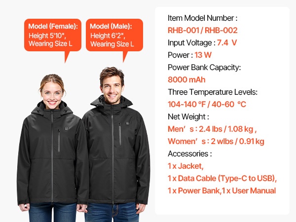 Takin mitat ja ominaisuudet