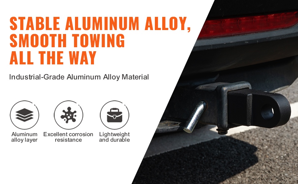 Kestävä alumiiniseosrakenne ja D-rengas