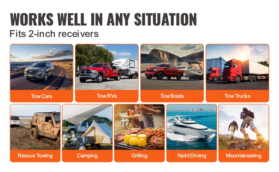 Monipuolinen käyttö hinaus- ja pelastustilanteissa