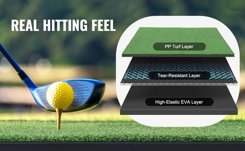 Kaksivärinen tekonurmi ja pohjarakenne