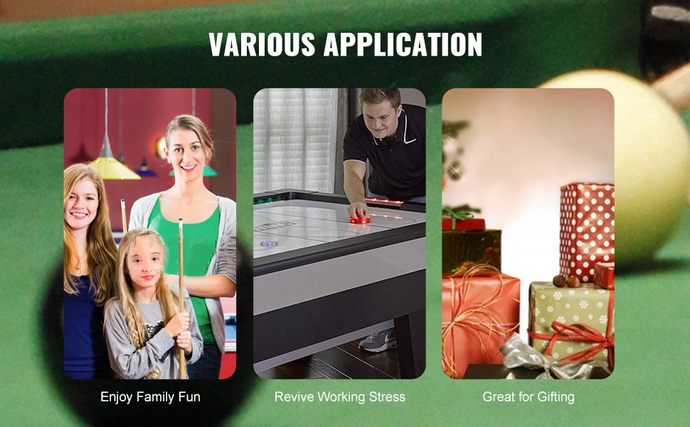 Pelipöytä perheen ja ystävien yhteisiin pelihetkiin