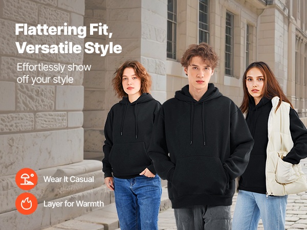 Rento asukokonaisuus hupparin kanssa