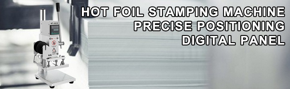 Kuuma folioleimauskone 8x10cm