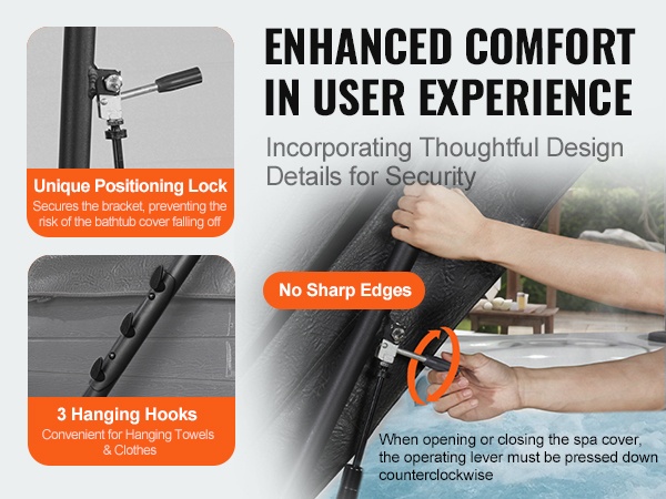 Säädettävä U-putki kannen asennon hienosäätöön