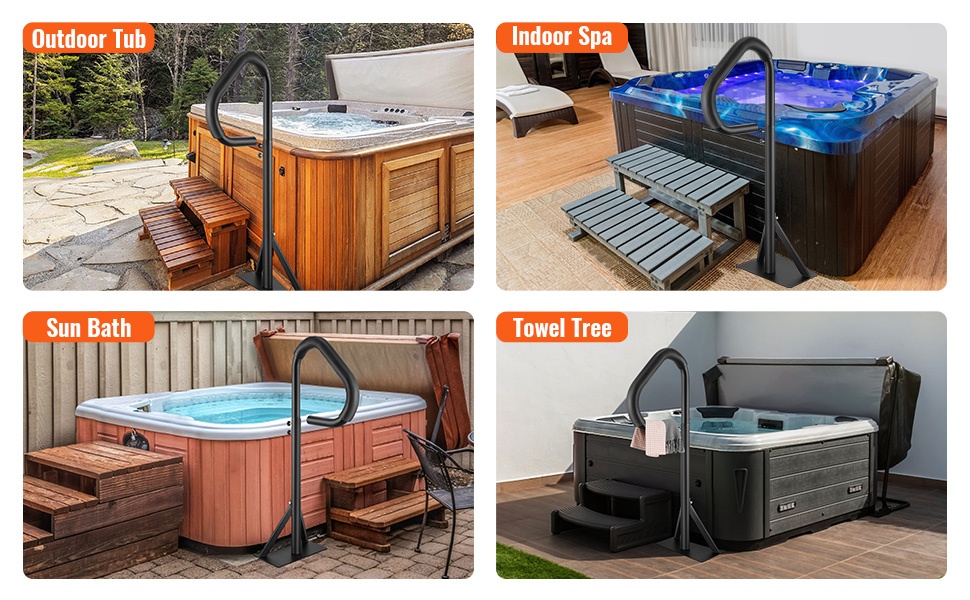 Käyttö poreammeen ja altaan vieressä