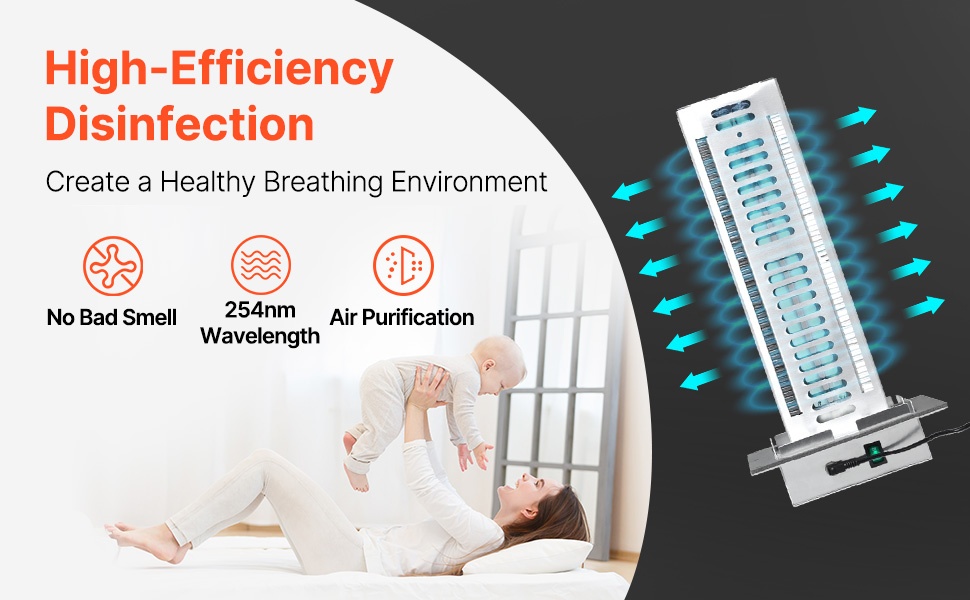 Ilmastointikanavaan asennettava ilmanpuhdistin