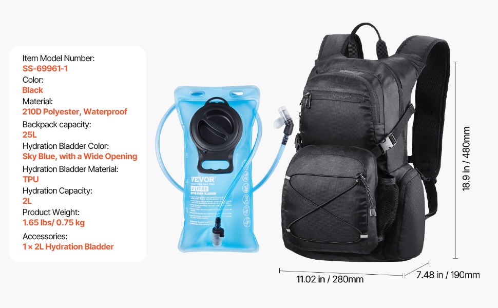 Juomareppu selässä