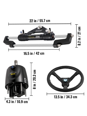 Hydraulisen ohjaussarjan tekniset tiedot
