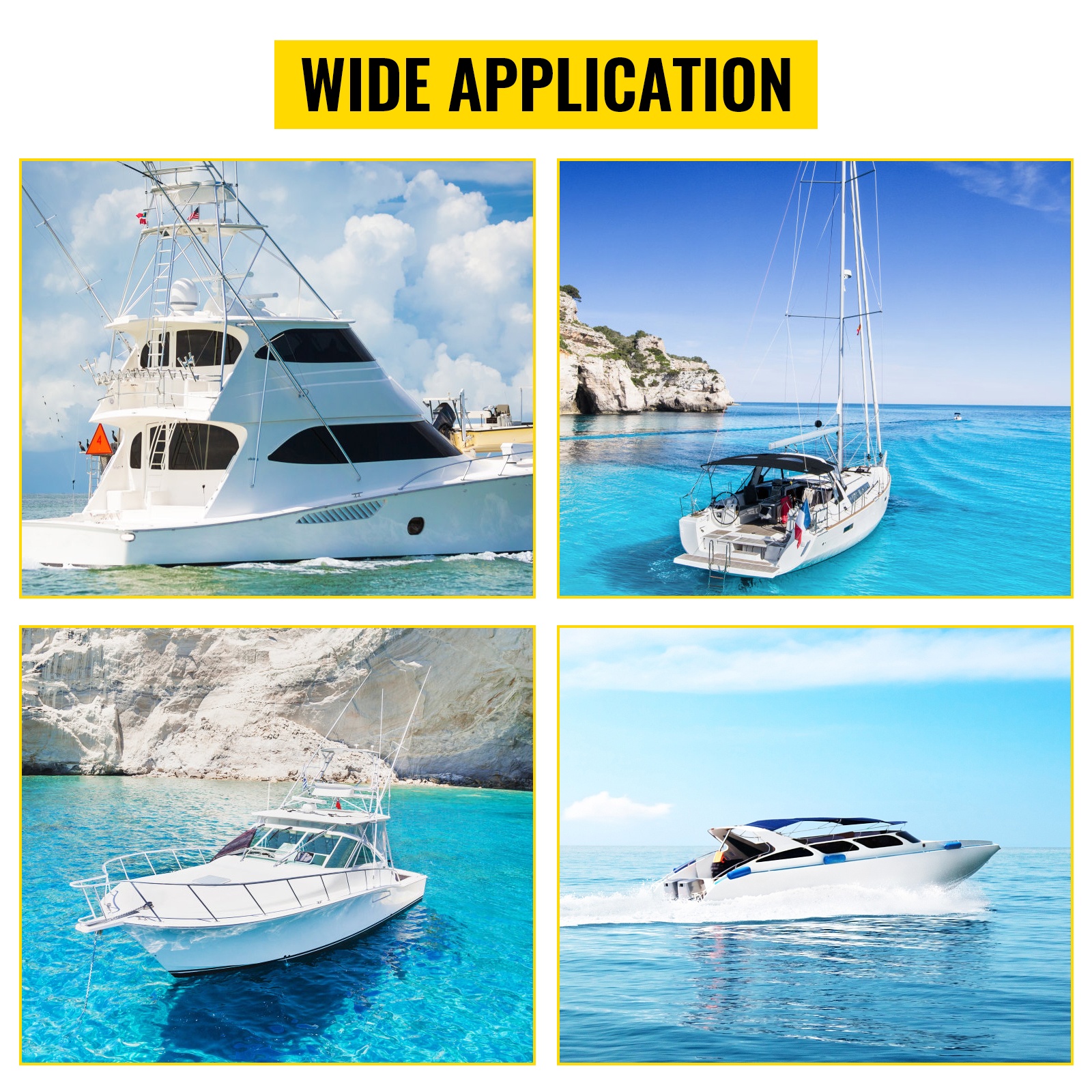 Yhteensopiva useimpien perämoottoreiden kanssa