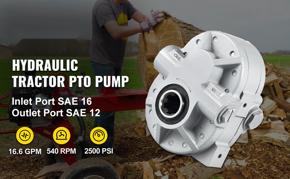 Hydraulinen PTO-pumppu