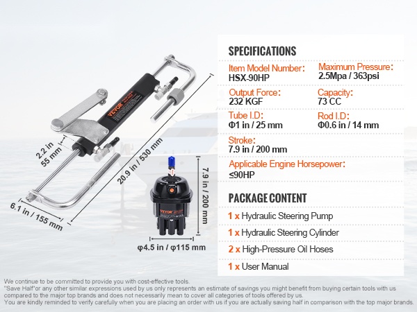 Hydraulinen perämoottorin ohjaussarja lisäkuva mobiili