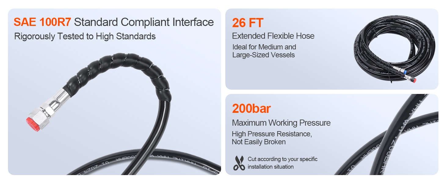 Hydrauliset letkut ja pikaliittimet