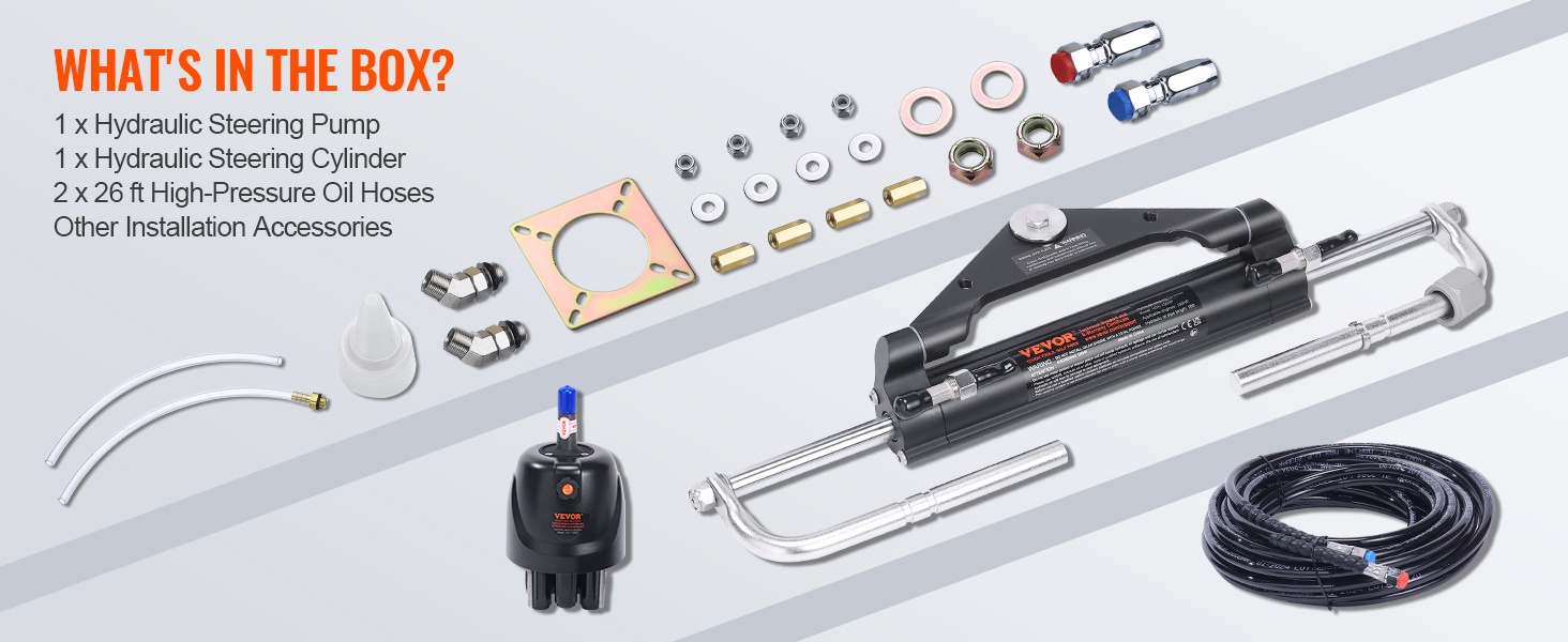 Täydellinen hydraulinen ohjauspakkaus