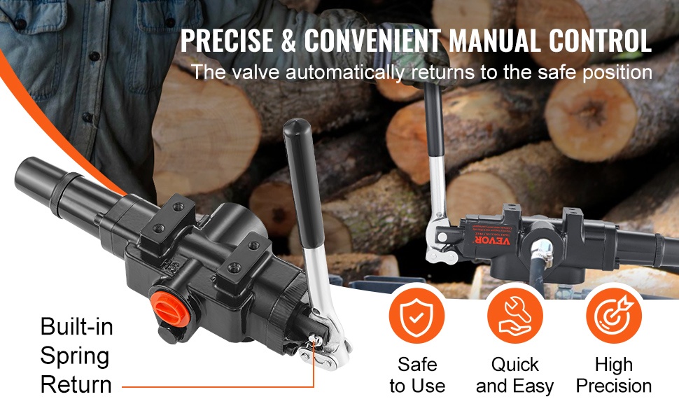 Jousipalautteinen kara ja kahva