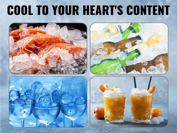 Jääpallot erilaisiin juomiin