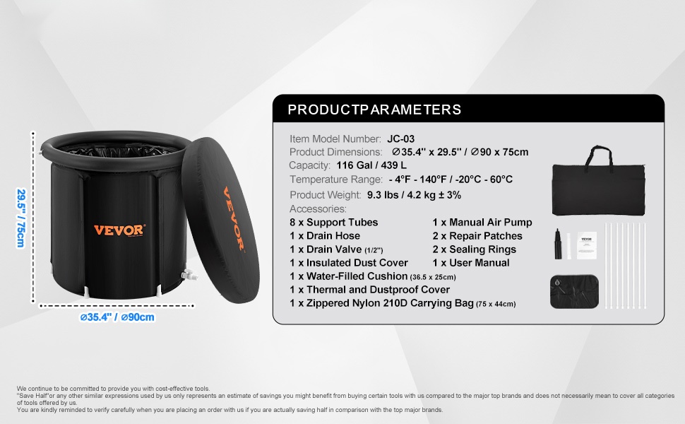 Tuotteen mitat ja kapasiteetti