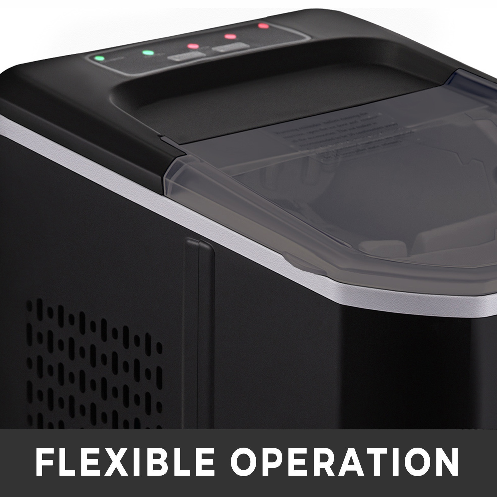 Selkeä ohjauspaneeli