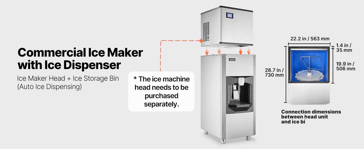 Pääyksikön ja jääsammion yhdistelmä