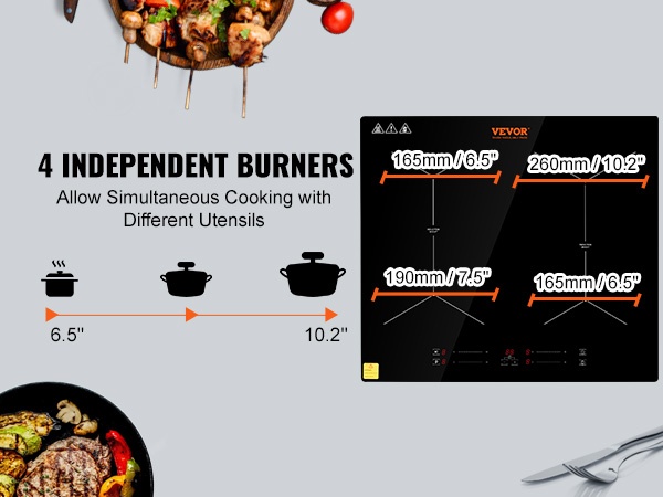 Ajastin- ja tehoasetukset näytöllä