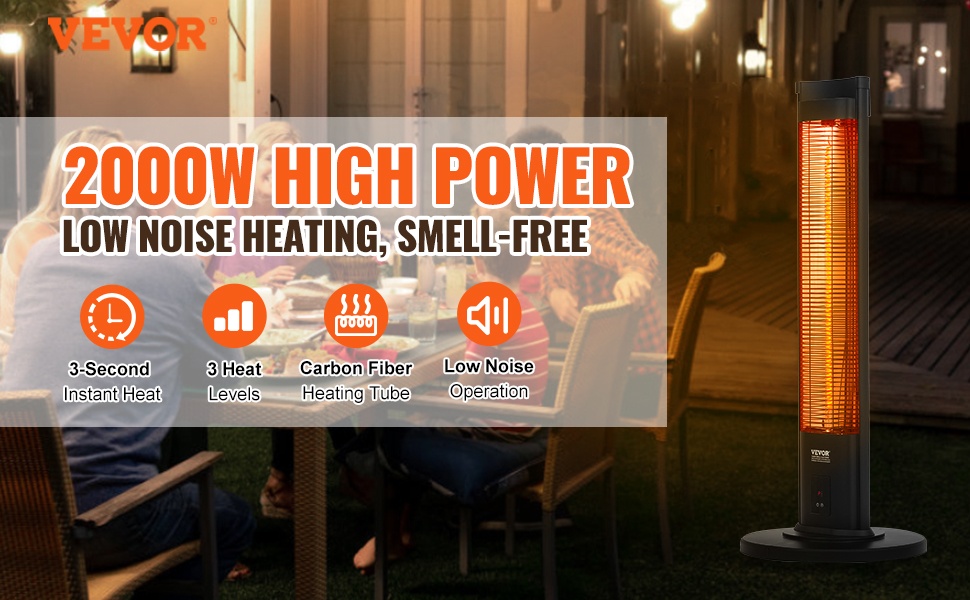 Infrapunalämmitin käytössä