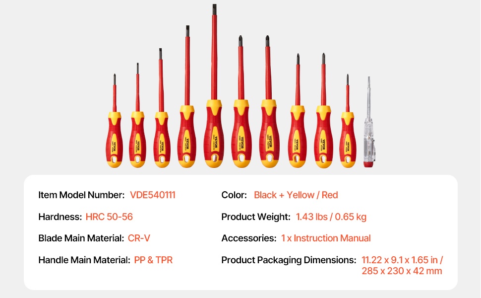 Eristetty sähkötyökalu sarja laukussa