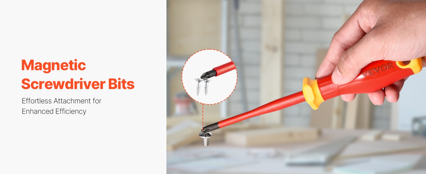 Magneettiset ruuvimeisselit ja kärjet