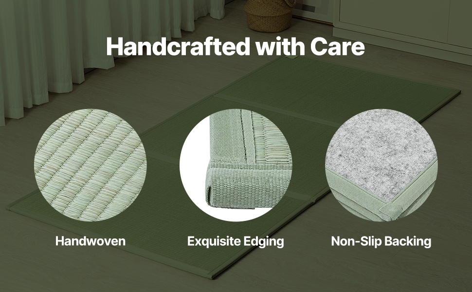 Tatamimatto liukuestepohjalla