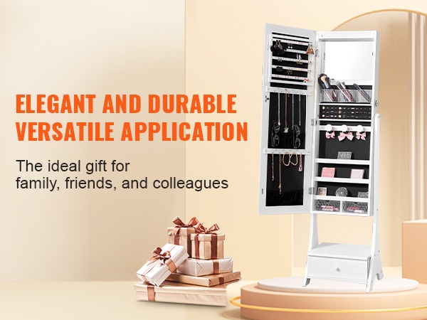 Kääntyvä korvakorupidike ja rannekoruteline