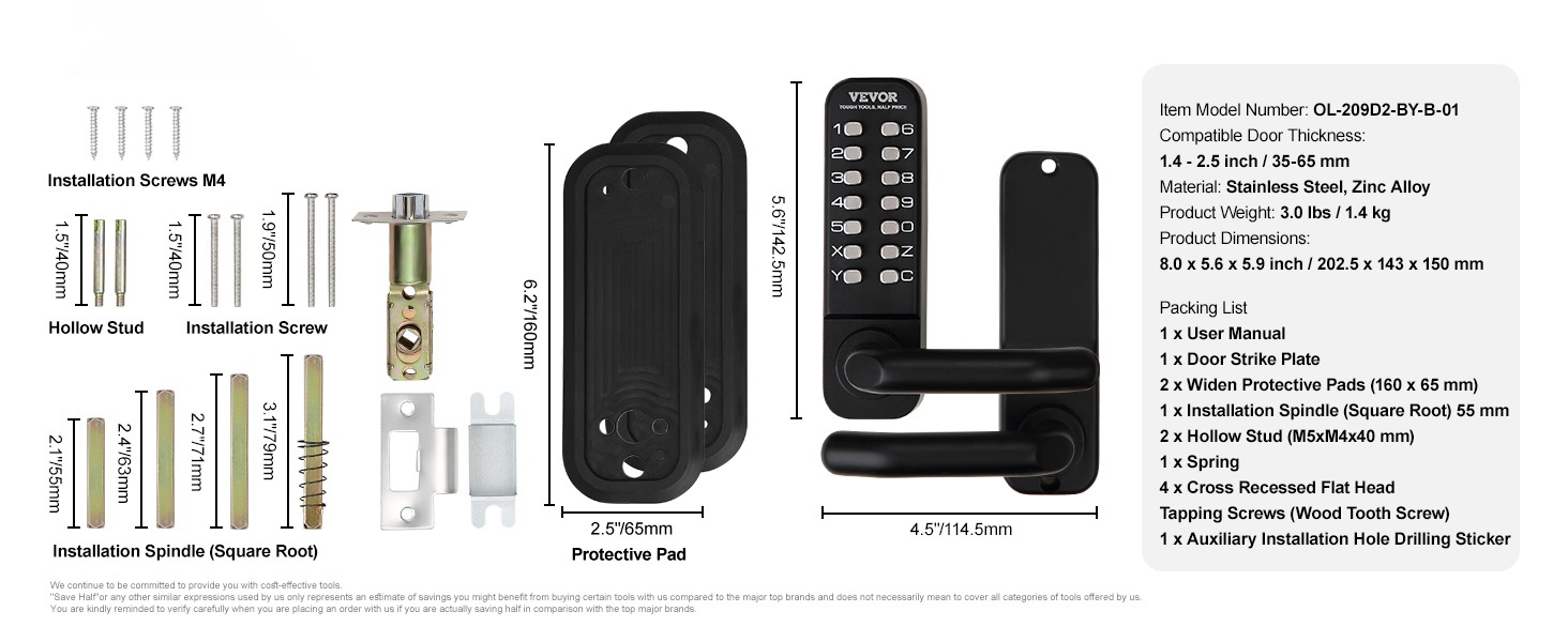 Avaimeton lukko pihaportissa