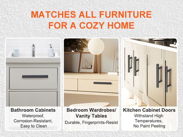 Vetimien mitoitus eri kaappien tarpeisiin