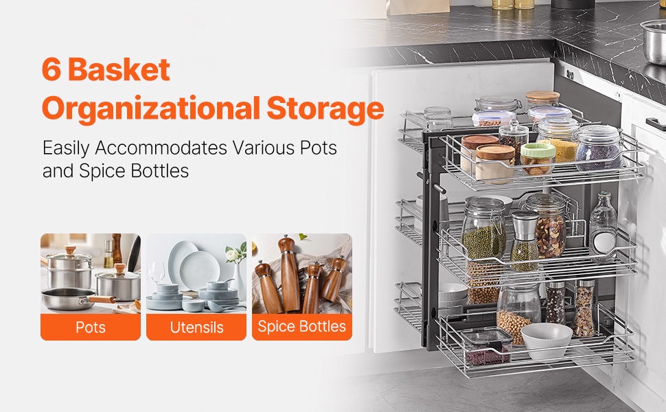 Kaksitasoinen säilytyskori kattiloille ja astioille