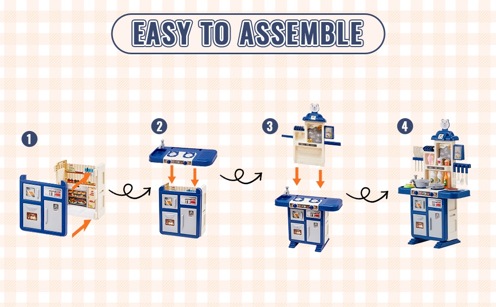 Monipuoliset keittiötarvikkeet mukana