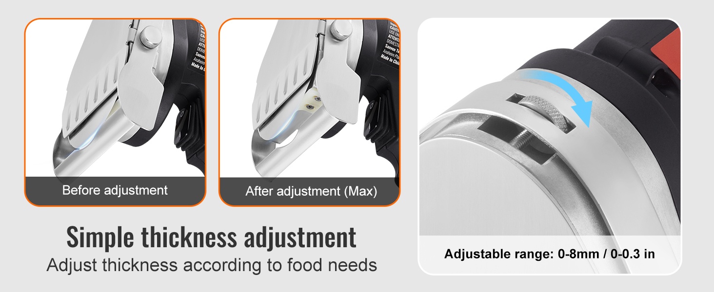 Paksuuden säätönuppi