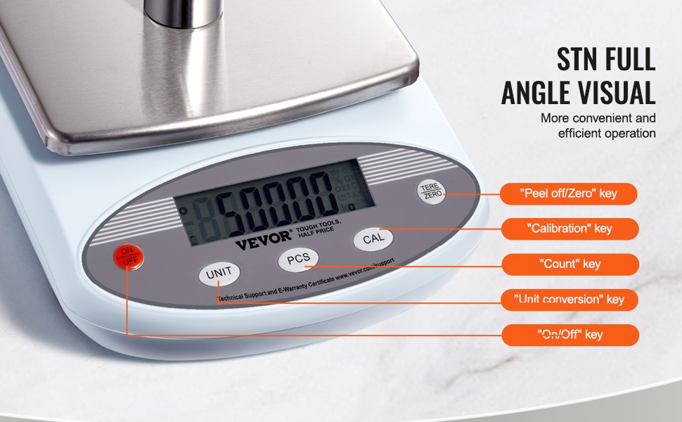 Analysaattorivaa`a LCD-näyttö