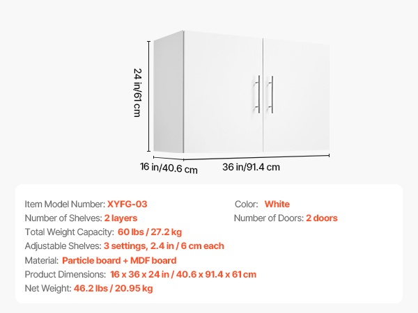 Kaapin koko ja mittatiedot