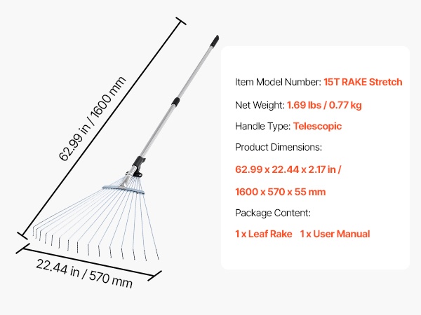 Lehtiharava ja mitat
