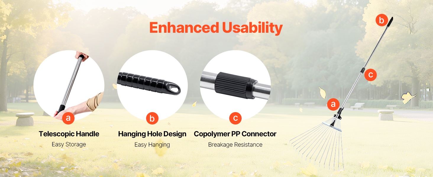 Haravan segmenttivarsi ja kahva