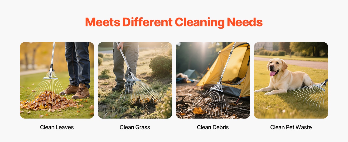 Harava lehdille ja ruoholle