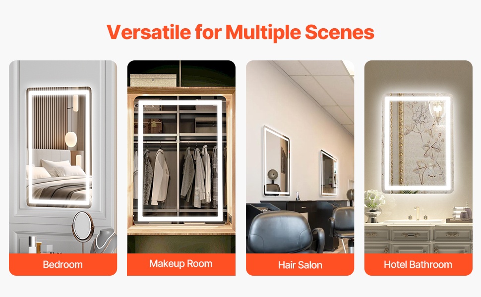 LED-kylpyhuonepeili eri käyttöympäristöissä