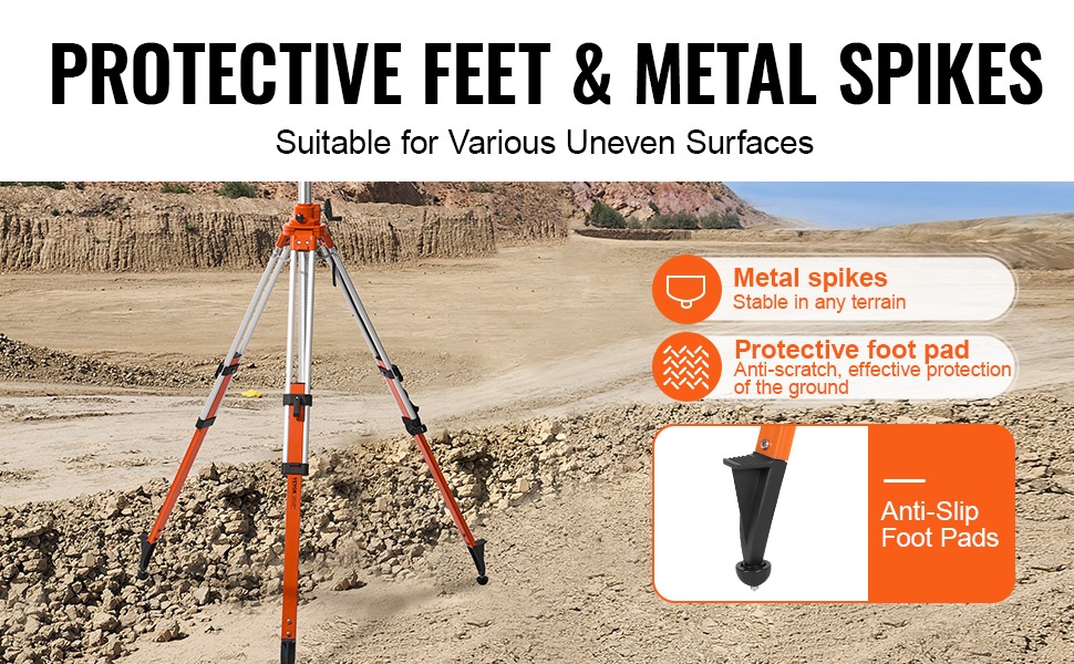 Kolmijalan kevyt ja teleskooppinen rakenne