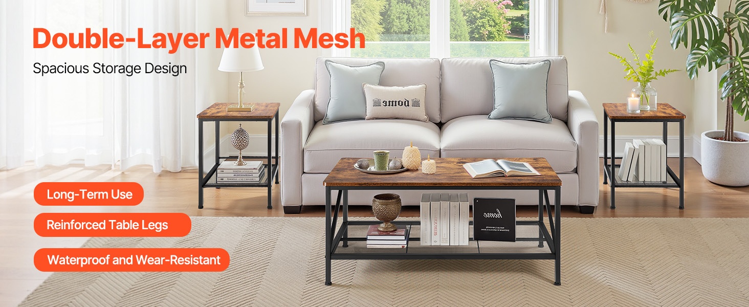 Säilytystila sohvapöydän alla