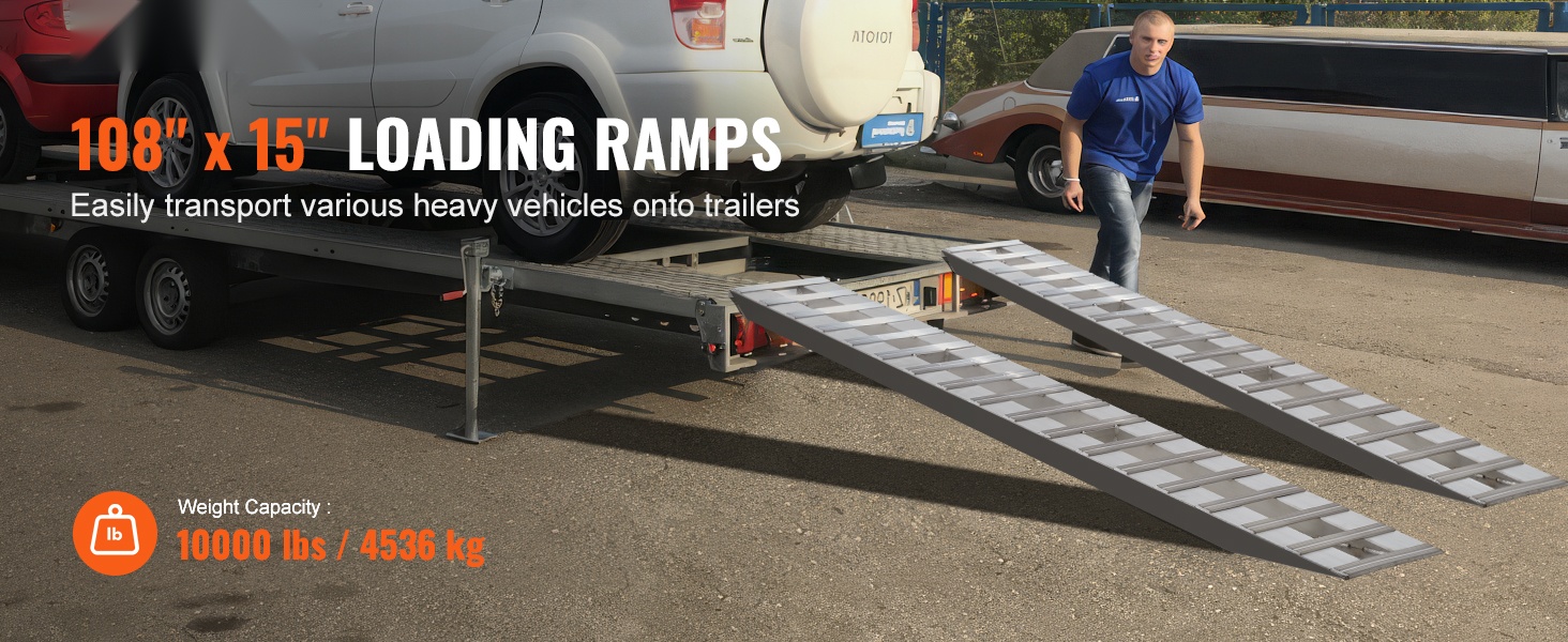 Alumiininen lastausramppi, yleisnäkymä