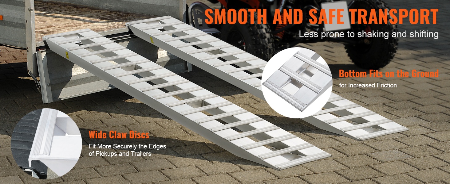 Rampin tuki kuorma-auton reunalla