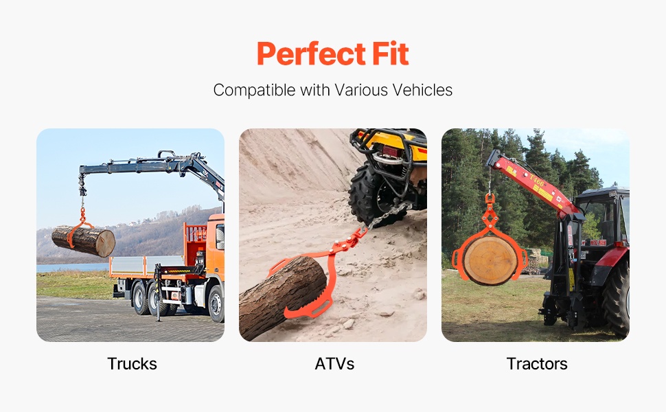 Pihdit käytössä traktorin tai kuorma-auton kanssa