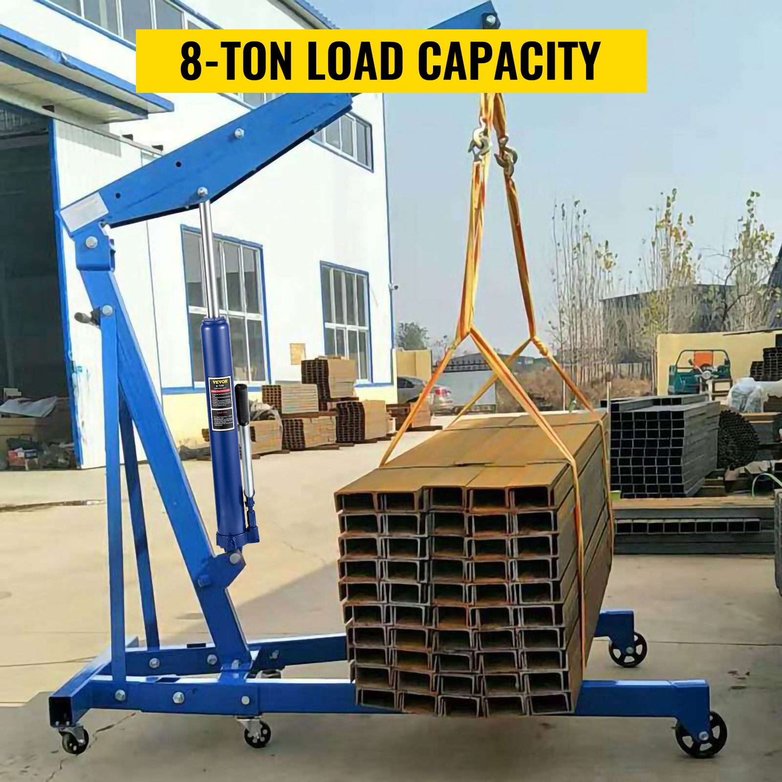 Pitkärunkoinen tunkki nostokorkeus