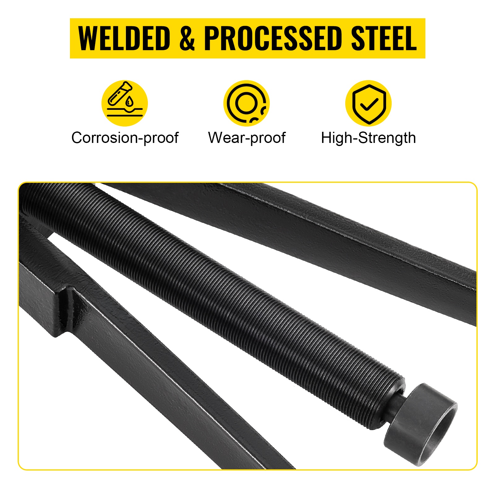 Hitsattu ja työstetty 45# teräs