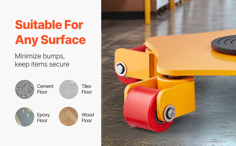 PU-pyörät hyvällä pidolla